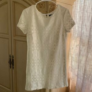 White Lulus lace dress